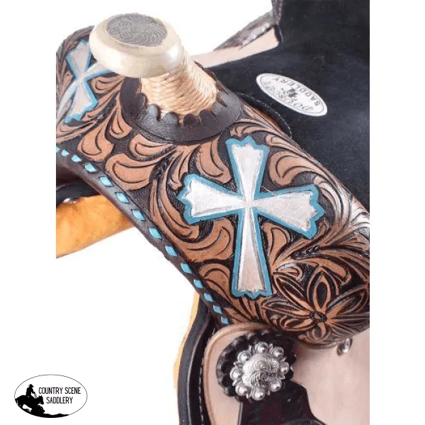 13" Double T  Barrel style saddle