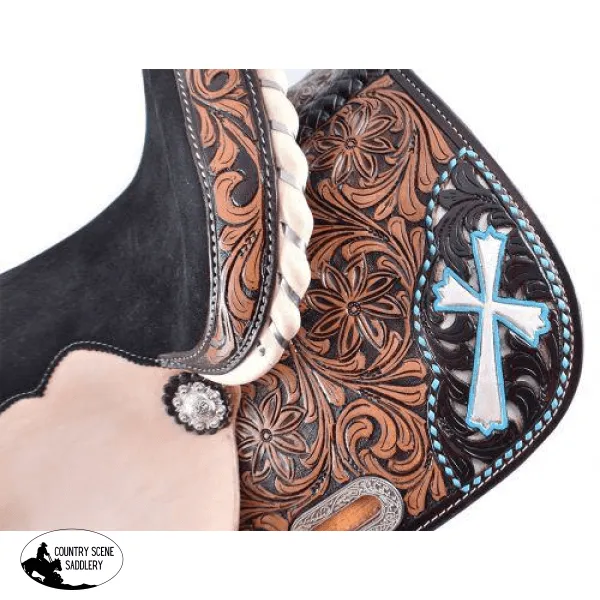 13" Double T  Barrel style saddle