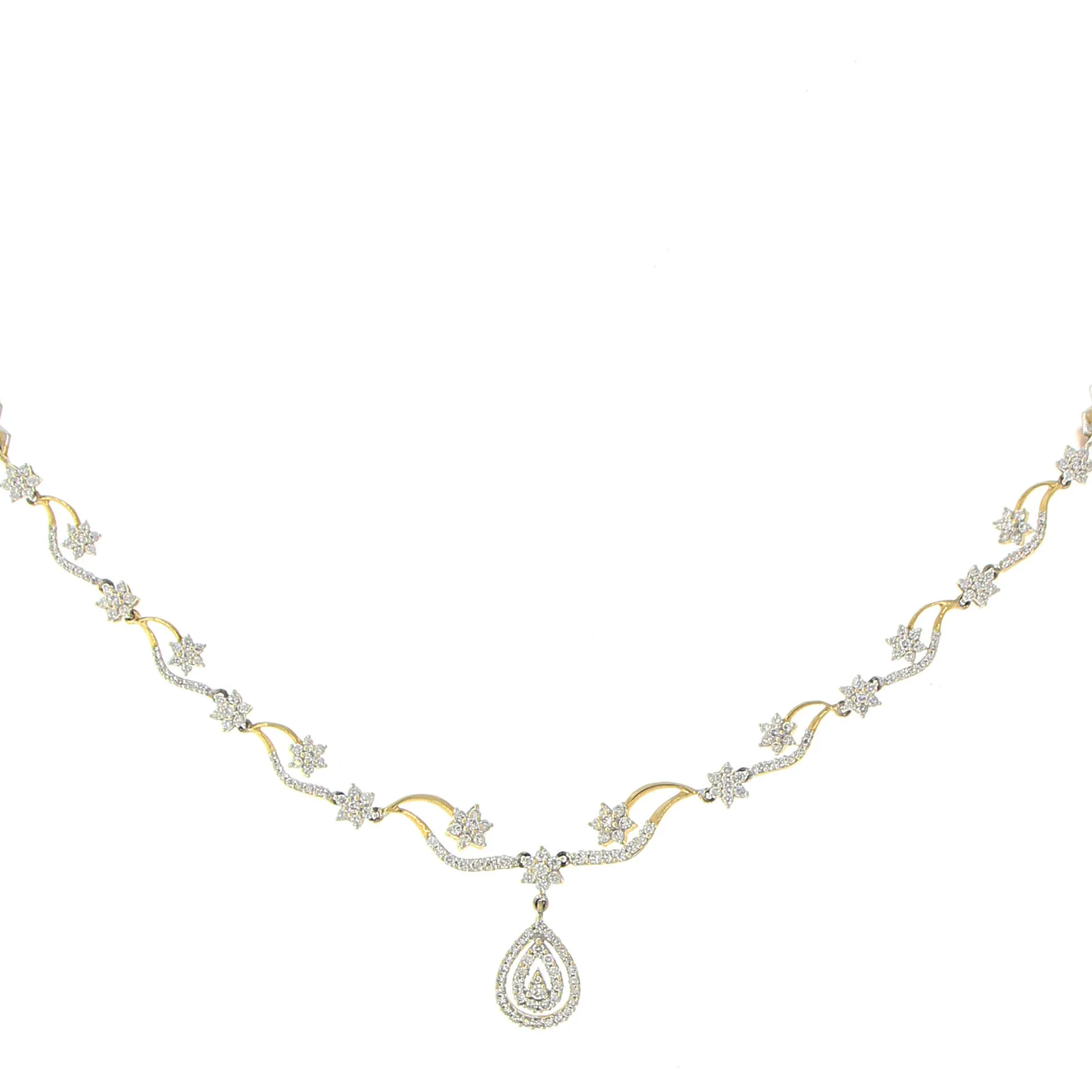 3-PIECE DIAMOND NECKLACE SET