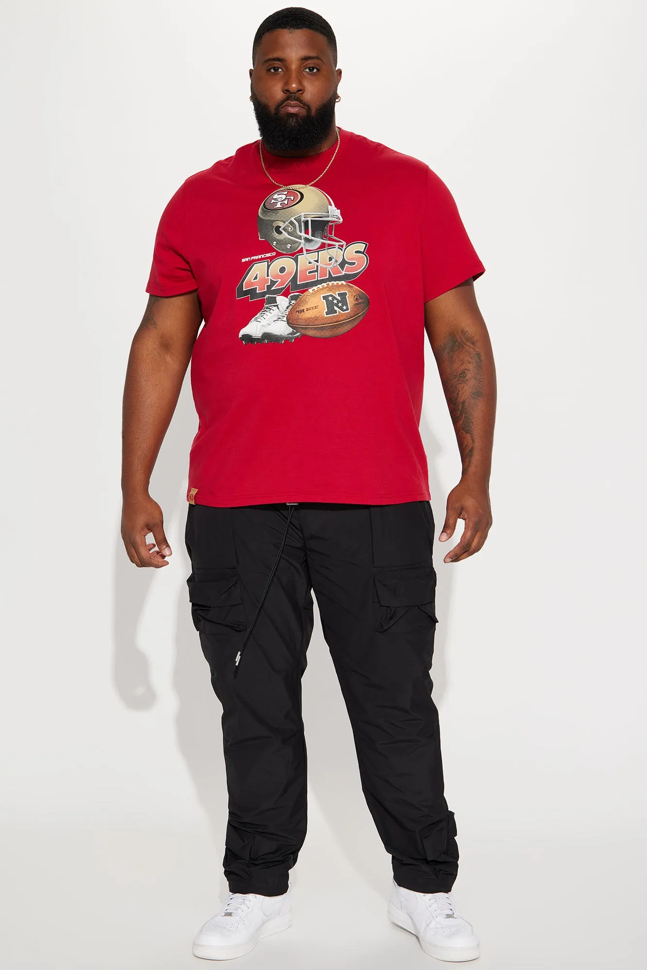 49ers Equipment Short Sleeve Tee - Red