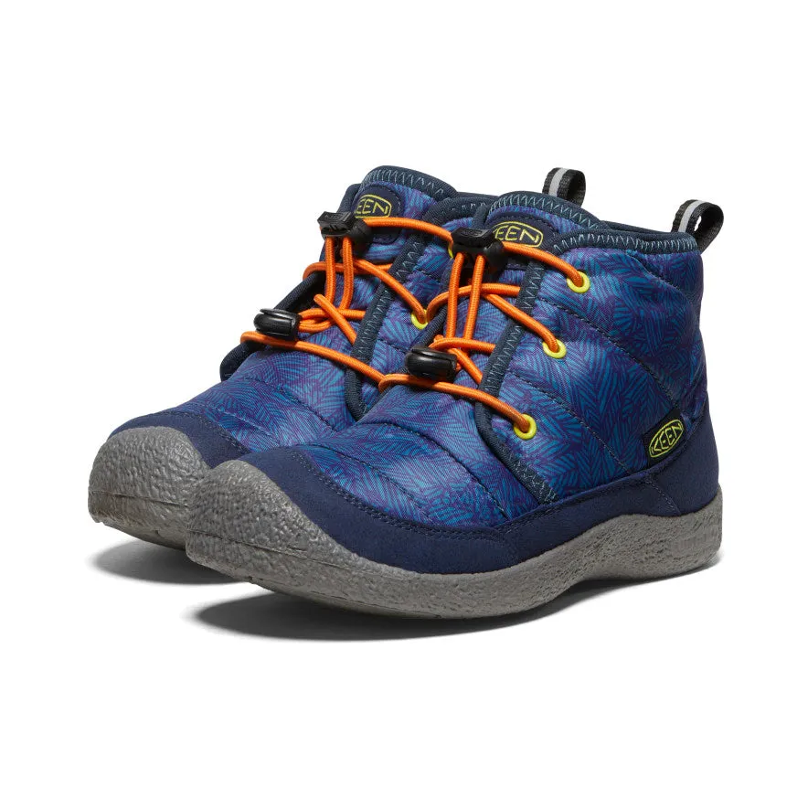 Big Kids' Howser II Waterproof Chukka  |  Deep Lagoon/Evening Primrose