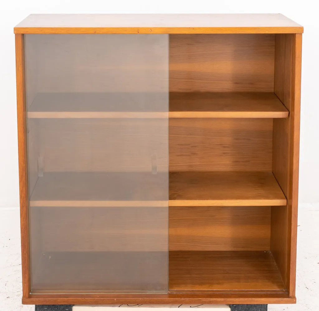 Mid-Century Scandinavian Style Walnut Bookcase