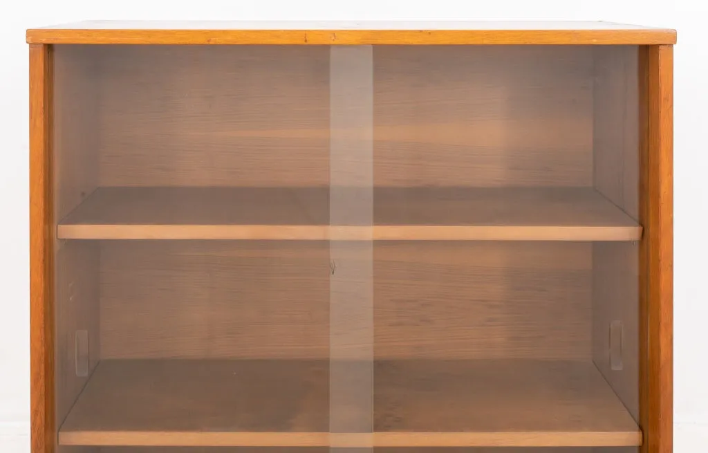 Mid-Century Scandinavian Style Walnut Bookcase