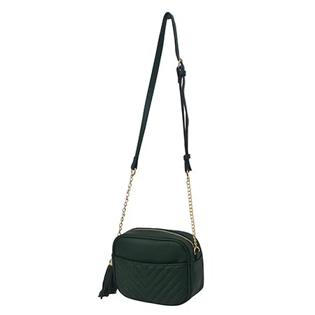 SALE! Green Chic Faux Leather NGIL Crossbody Bag