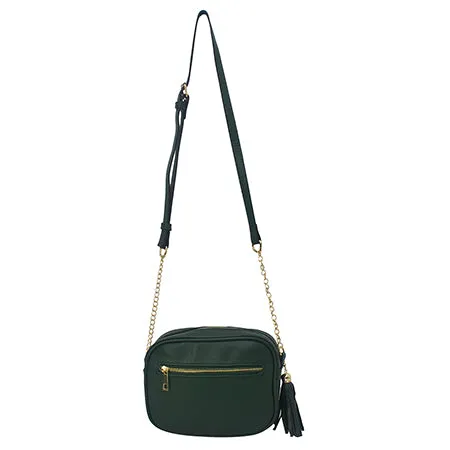 SALE! Green Chic Faux Leather NGIL Crossbody Bag